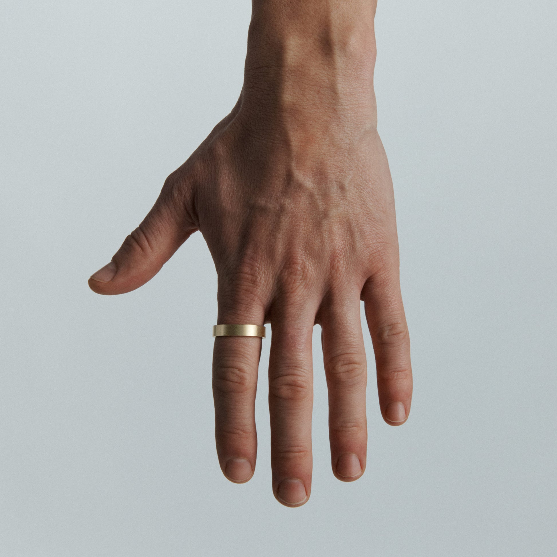 Brushed Band Ring