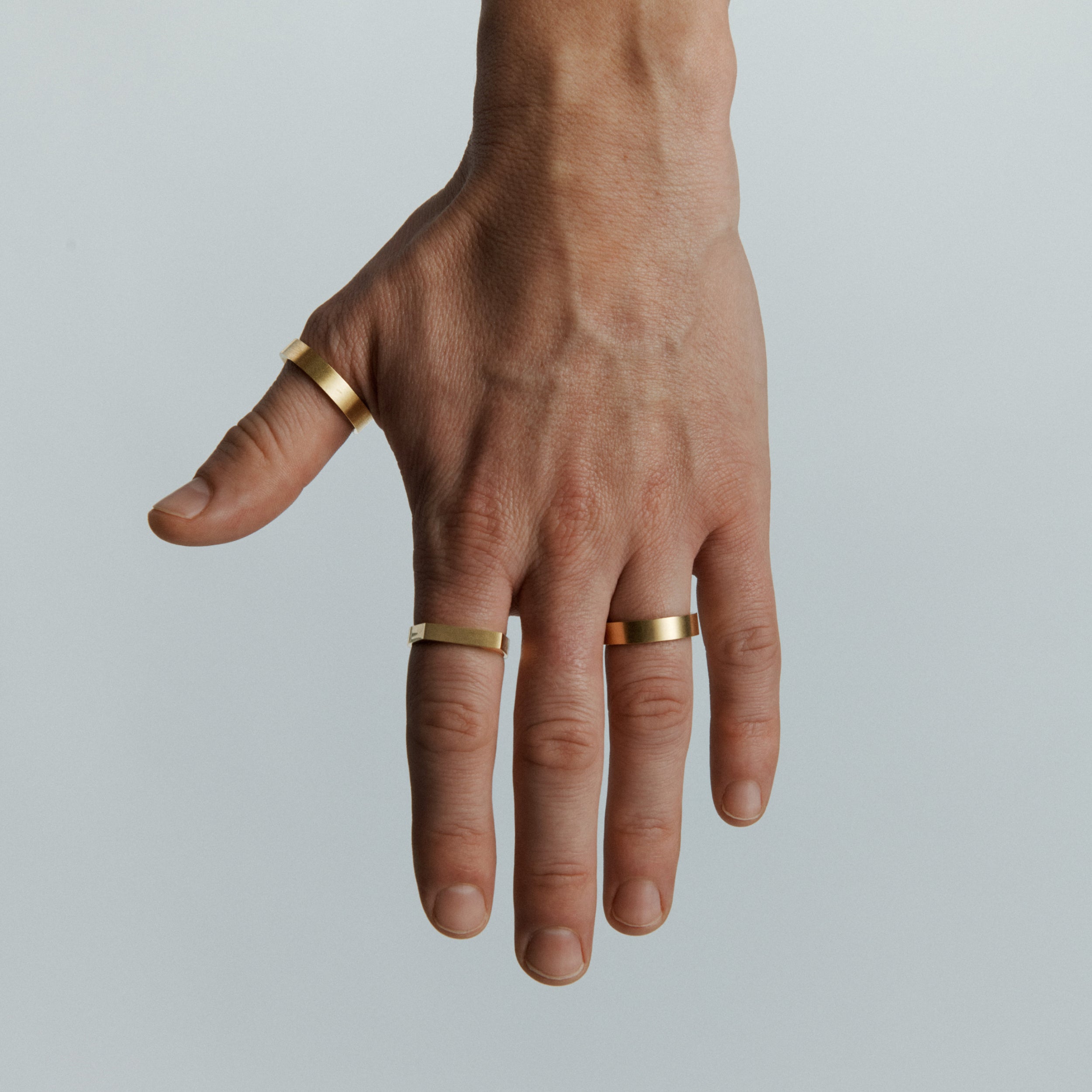 Brushed Band Ring
