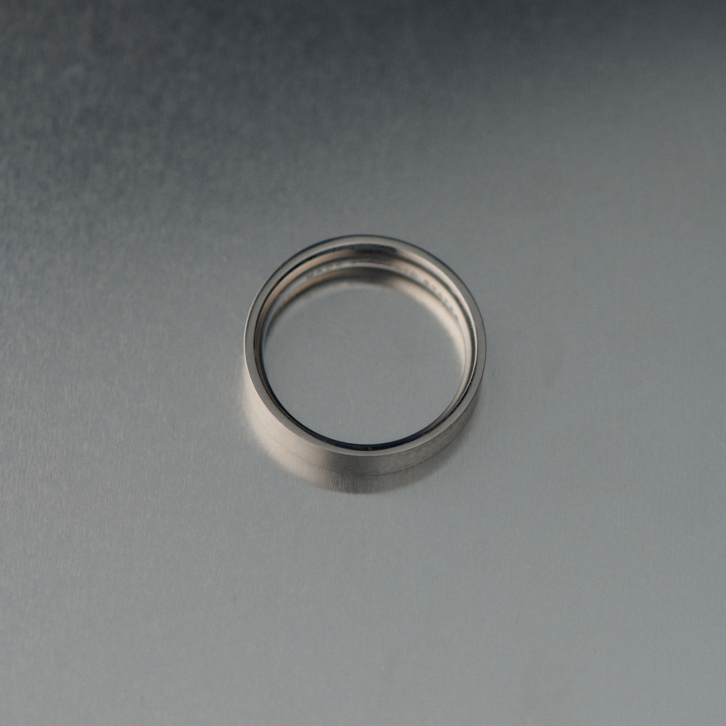 Brushed Band Ring