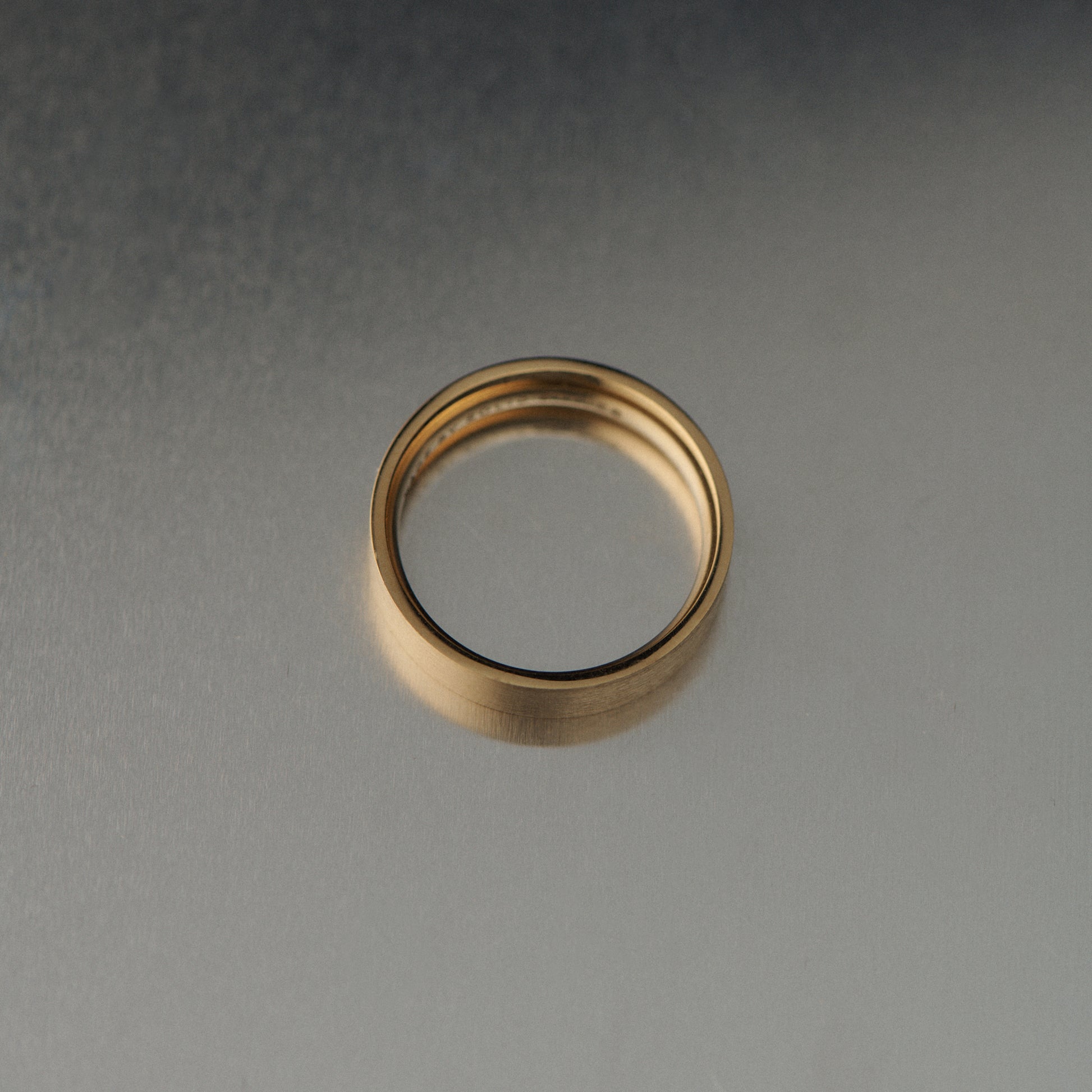 Brushed Band Ring