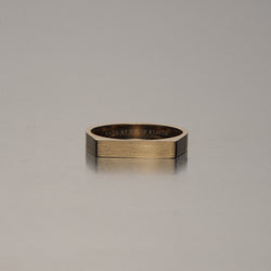 Image of Brushed Signet Ring