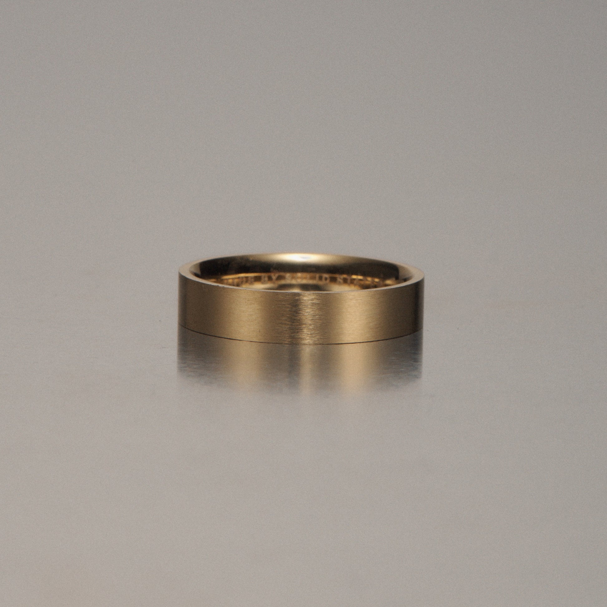Brushed Band Ring