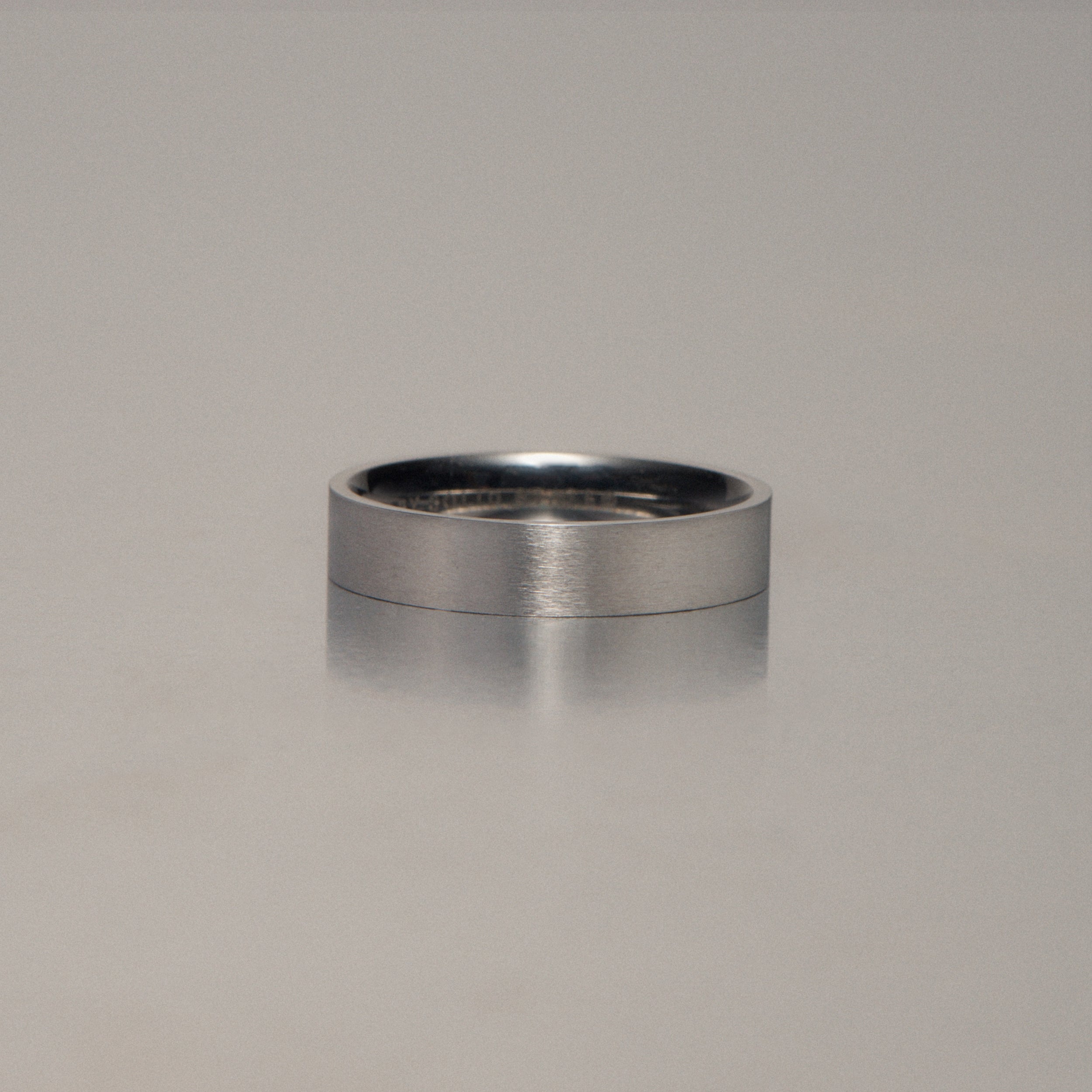 Brushed Band Ring