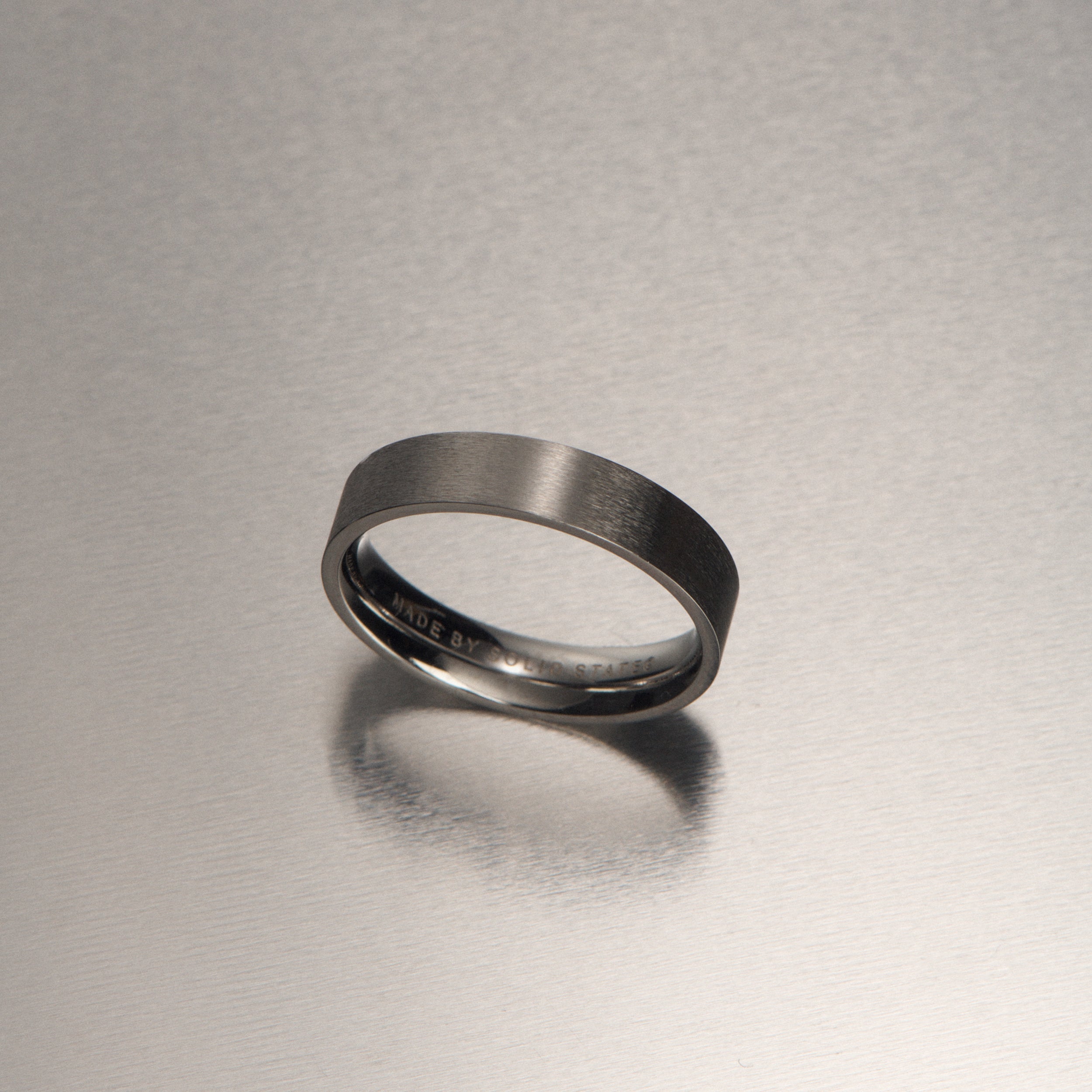 Brushed Band Ring