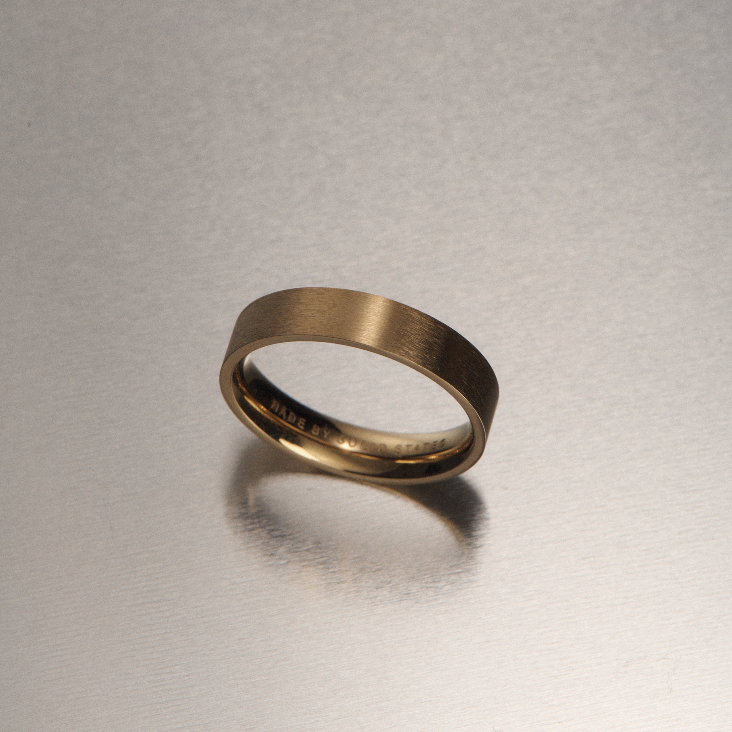 Image of Brushed Band Ring