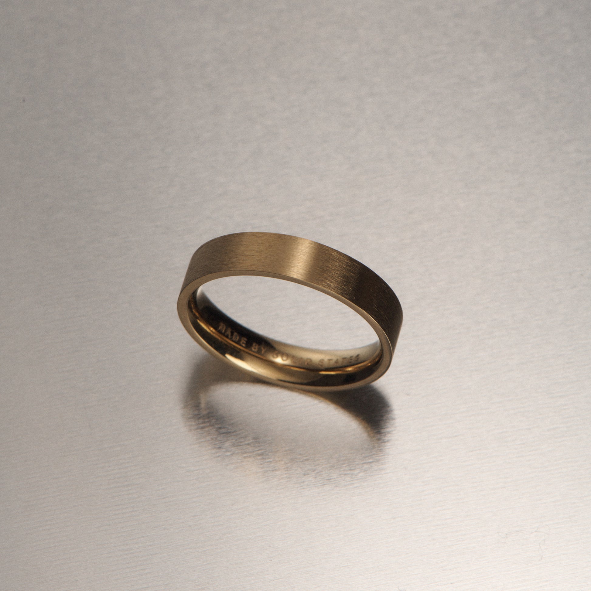 Brushed Band Ring